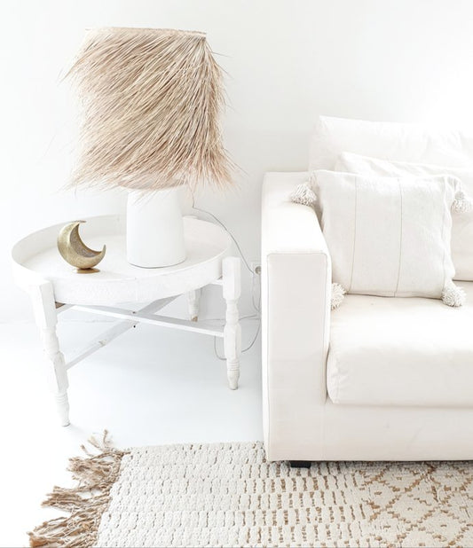 Rock the Kasbah Palm leaf lamp N1