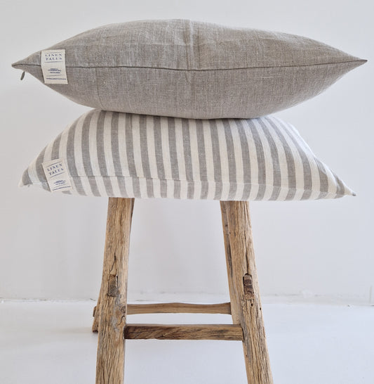 Linen cushion cover Natural 50x50