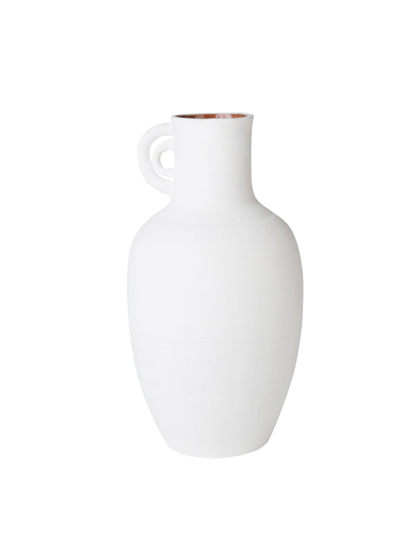 White ceramic vase Rabia from Household Hardware