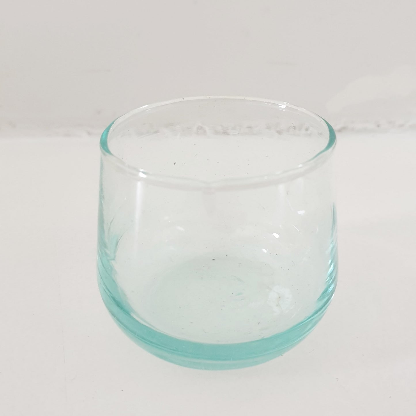 Water glass soft green